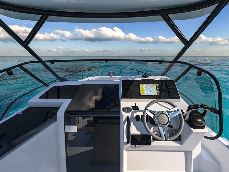 Bareboat Rental Motorboat Bénéteau with a boat licence