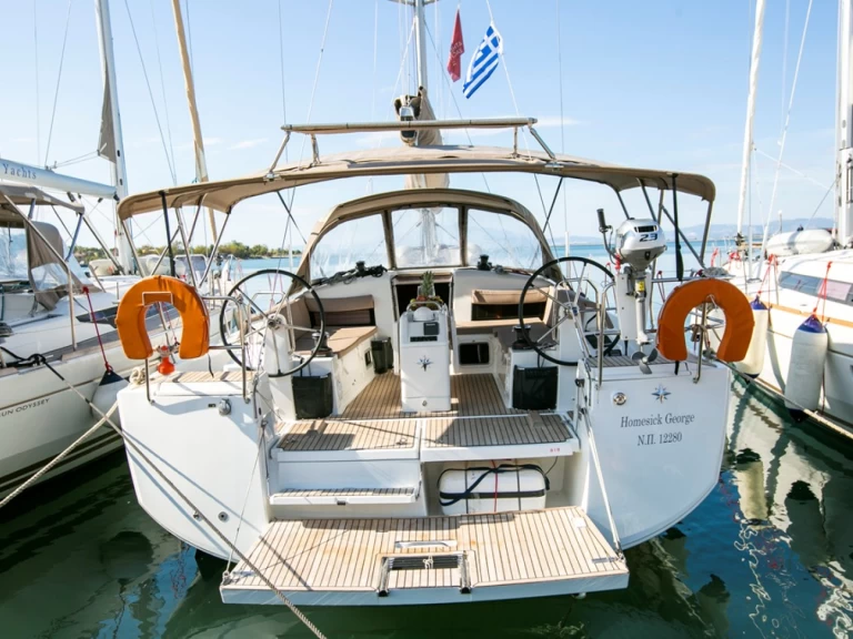 Jeanneau Sun Odyssey 440 charter bareboat or captained in  Kos