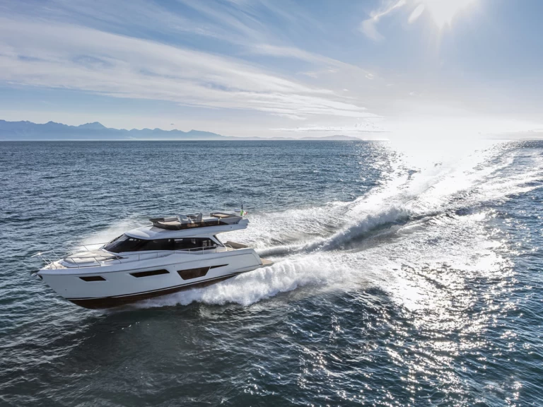 Luxury Yacht rental in Sukošan - Ferretti Ferretti Yachts 500 - 3 + 1 cab