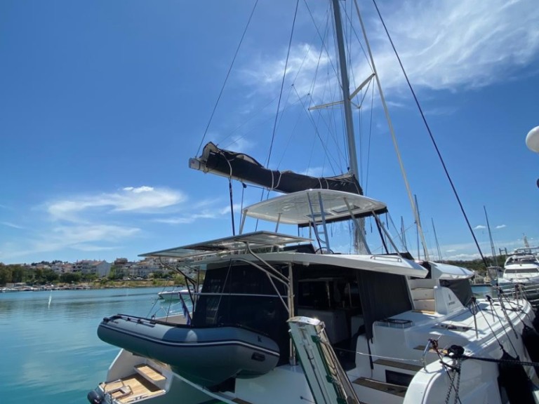 Bareboat Rental Catamaran Lagoon with a boat licence