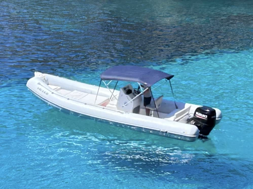 Bareboat Rental RIB COSRARICA with a boat licence