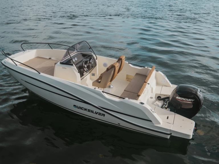 Motorboat rental in Calp / Calpe - Quicksilver Activ 605 Open