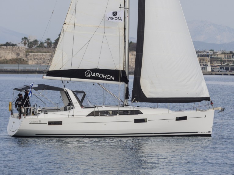 Bénéteau Oceanis 41.1 charter bareboat or captained in  Rhodes (City)
