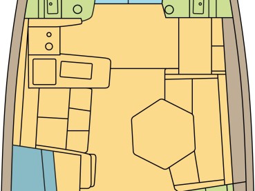 Bareboat Rental Sailboat Dufour with a boat licence