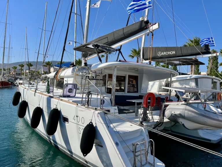 Catamaran rental with or without captain Lagoon Tourlos