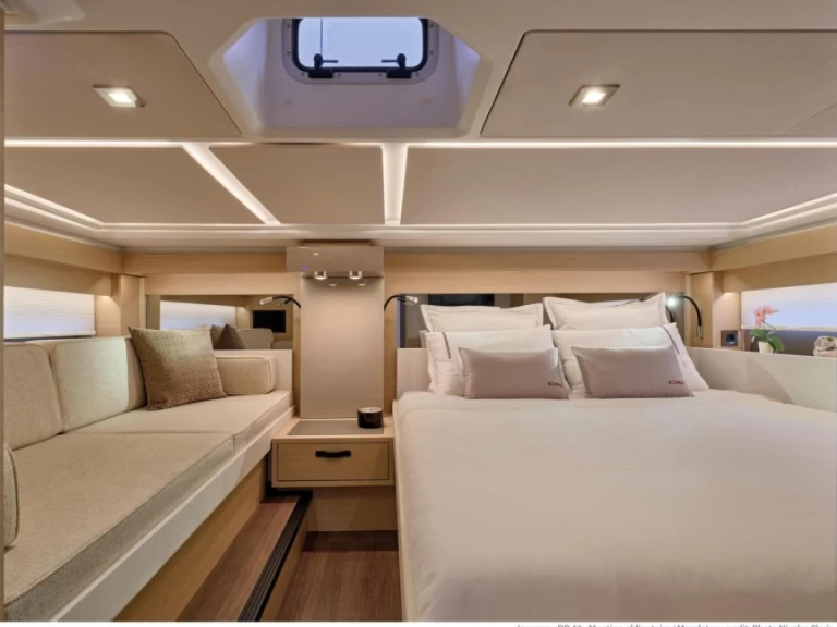 Jeanneau DB/43 charter bareboat or captained in  Marina de Portimão