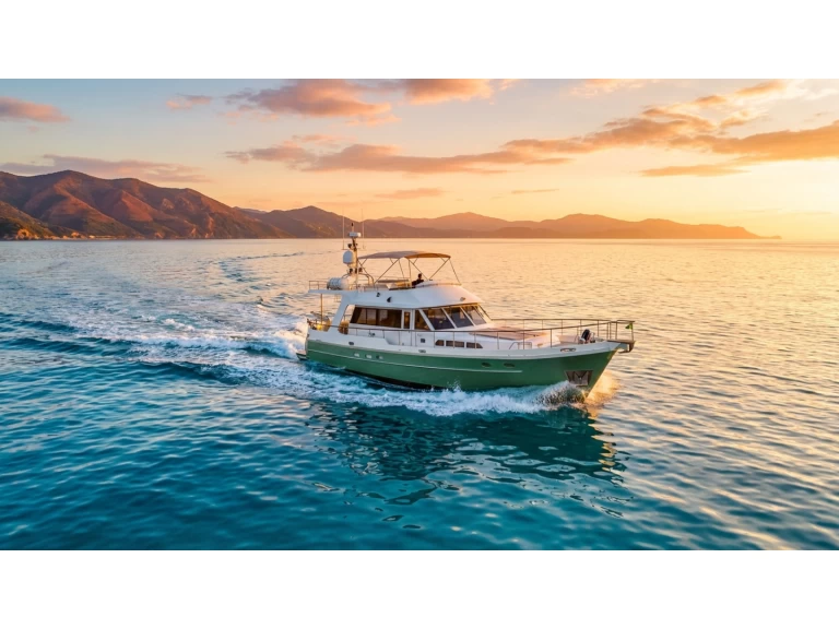  Waverunner 55 charter bareboat or captained in  Olbia