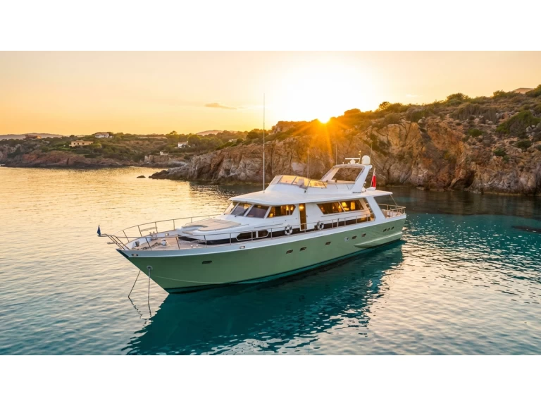 Yacht charter Olbia cheap Pegasus 80