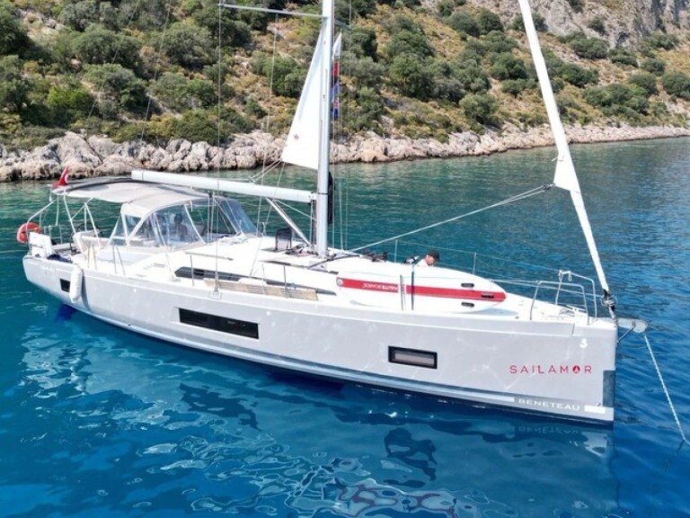 Sailboat rental in Göcek - Bénéteau Oceanis 46.1