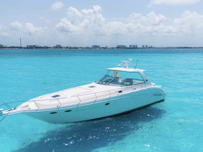 Luxury Yacht rental with or without captain Sea Ray Cancún