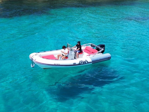 RIB rental with or without captain Bwa Gapeau