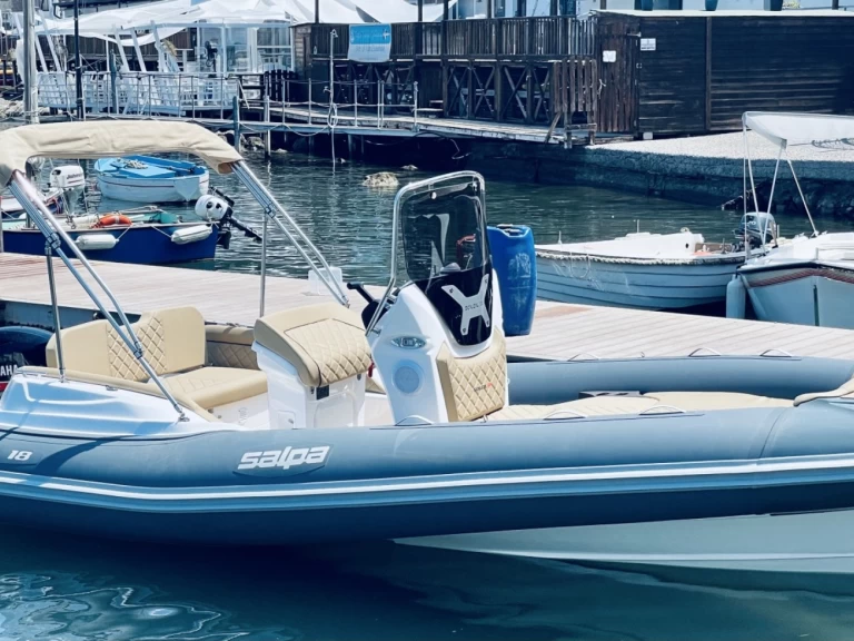 Bareboat Rental RIB Salpa with a boat licence