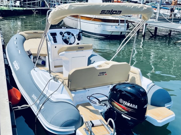 Salpa Salpa Soleil 18 charter bareboat or captained in  Sorrento