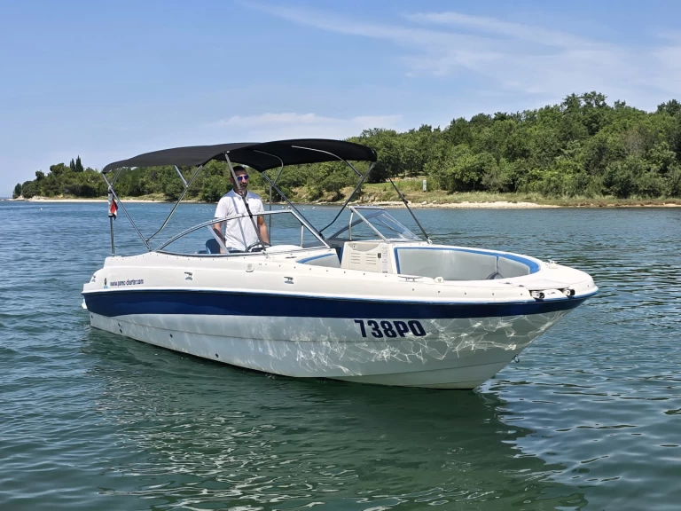 Motorboat rental with or without captain Bayliner Poreč