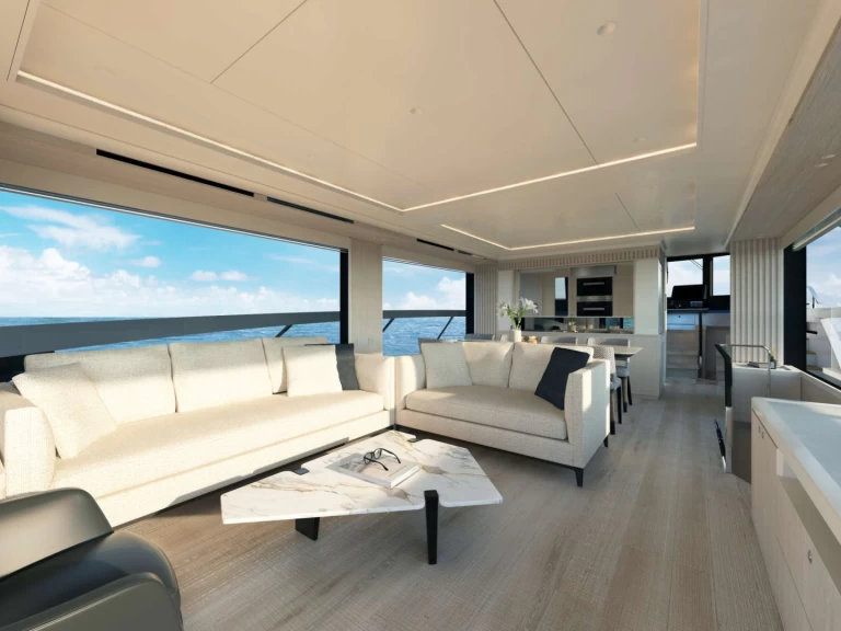 Bareboat Rental Luxury Yacht Absolute with a boat licence