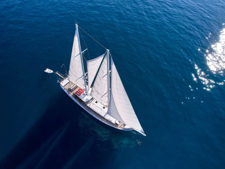 Bareboat Rental Luxury Yacht Custom Gulet-Motor Sailor with a boat licence