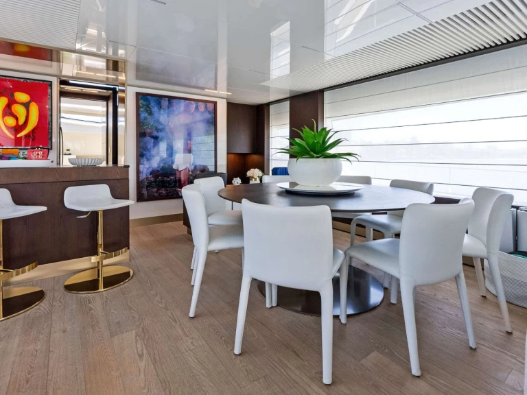 Bareboat Rental Luxury Yacht Ferretti with a boat licence