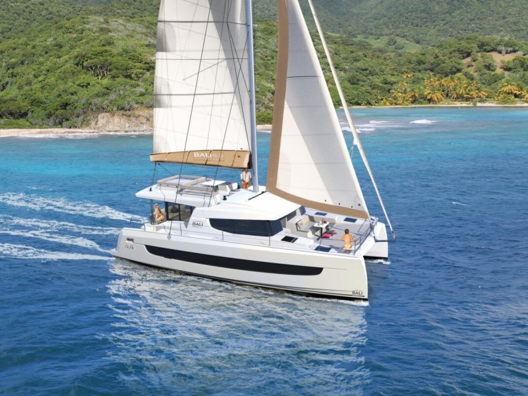 Bareboat Rental Catamaran Bali with a boat licence
