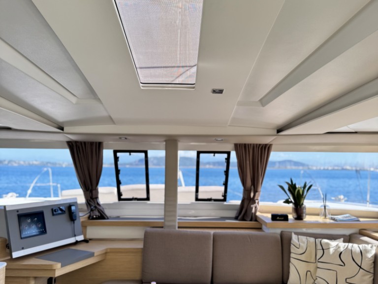 Catamaran rental with or without captain Fountaine Pajot Préveza