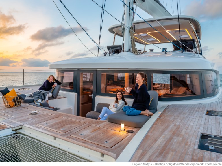 Catamaran rental with or without captain Lagoon Salerno