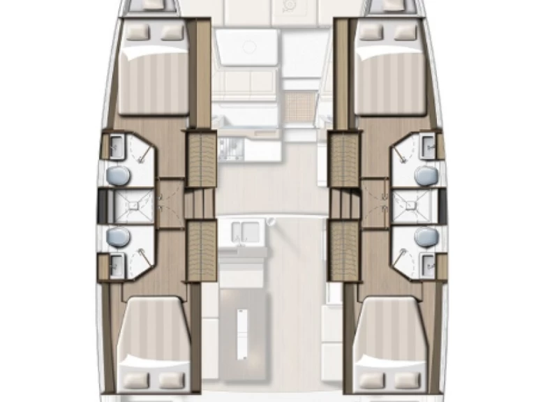 Catamaran rental in Port des Marines de Cogolin - Bali Bali 4.2