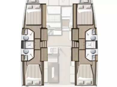 Catamaran rental in Port des Marines de Cogolin - Bali Bali 4.2