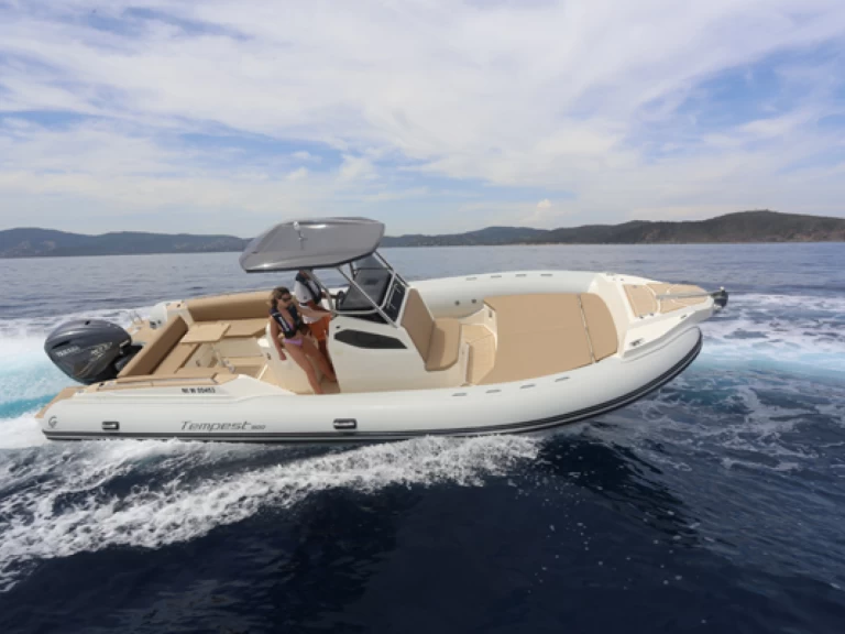 RIB rental in Palau - Capelli Tempest 900