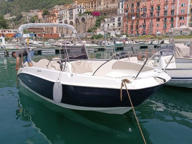 Terminal Boat en21 charter bareboat or captained in  Salerno