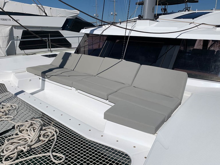 Bareboat Rental Catamaran Fountaine Pajot with a boat licence