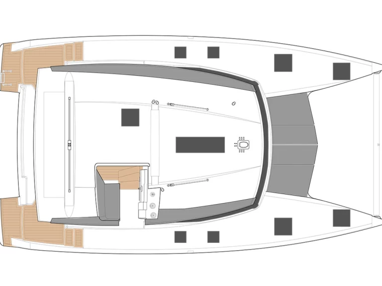 Catamaran rental with or without captain Fountaine Pajot Alimos