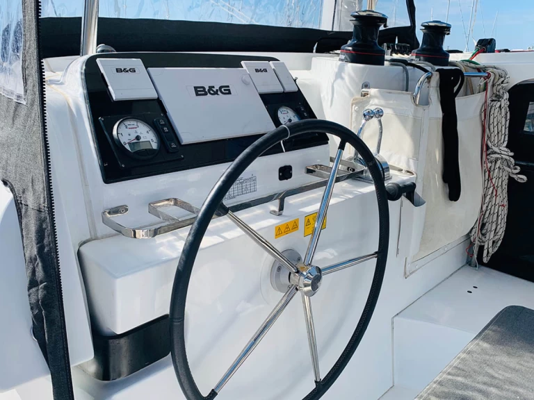 Bareboat Rental Catamaran Lagoon with a boat licence