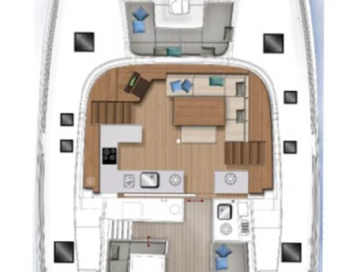 Lagoon Lagoon 46 in Alimos on SamBoat