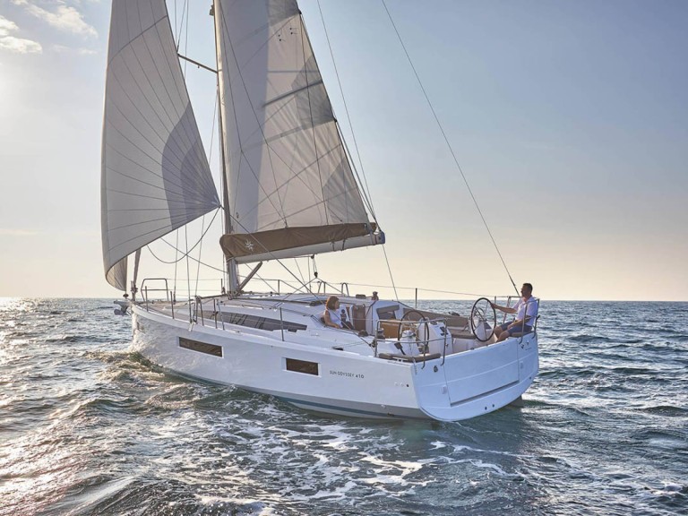 Jeanneau Sun Odyssey 410 charter bareboat or captained in  Alimos