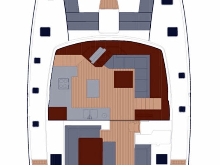 Rent a Fountaine Pajot Saba 50 Alimos