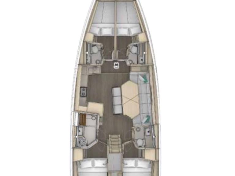 Sailboat rental with or without captain Dufour Procida