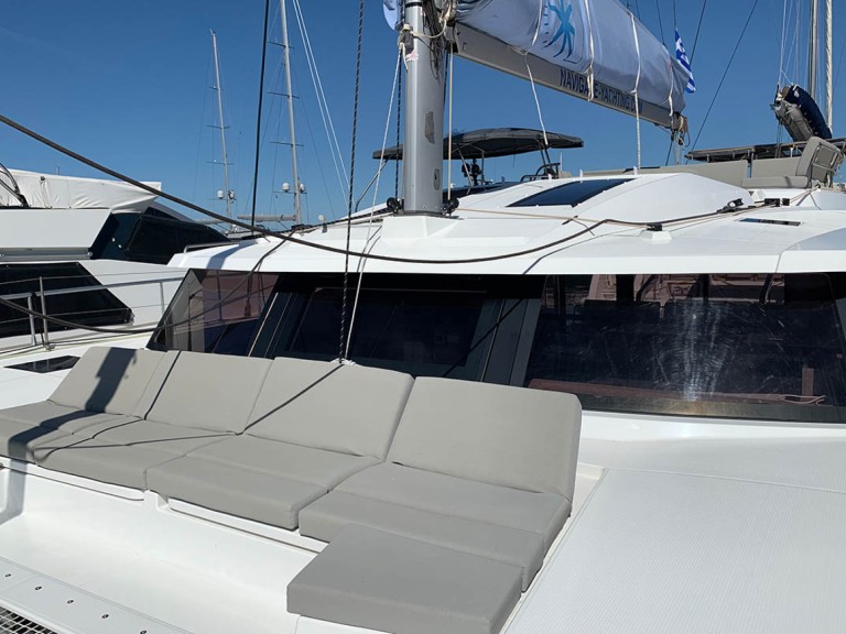 Fountaine Pajot Elba 45 charter bareboat or captained in  Alimos