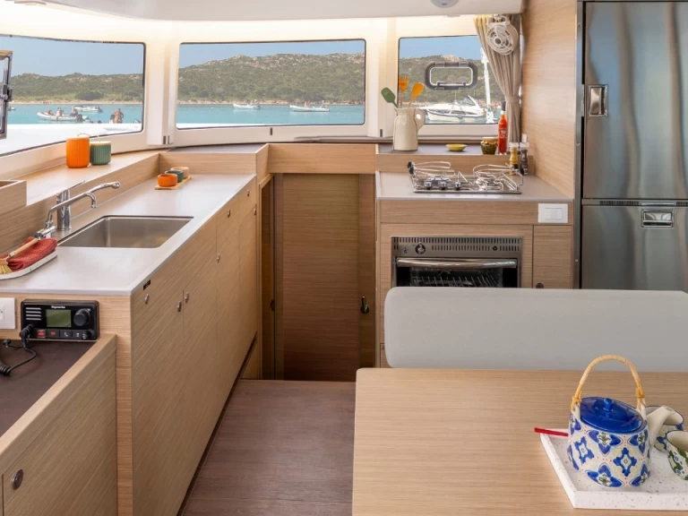 Bareboat Rental Catamaran Lagoon with a boat licence