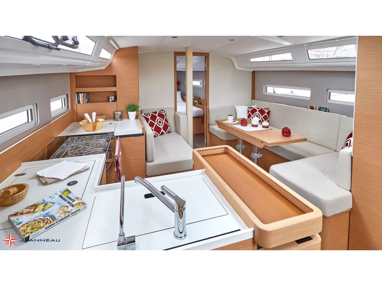 Sailboat rental in Lefkáda - Jeanneau Sun Odyssey 410