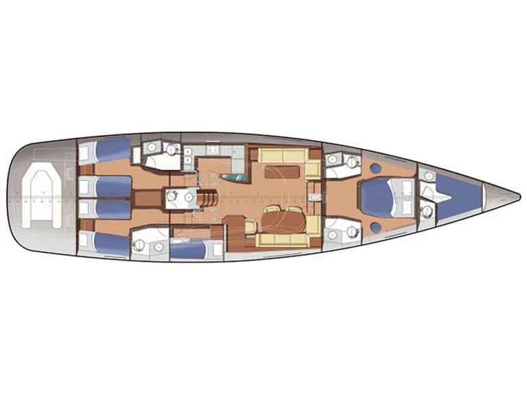 Sailboat rental with or without captain Gianetti Kos