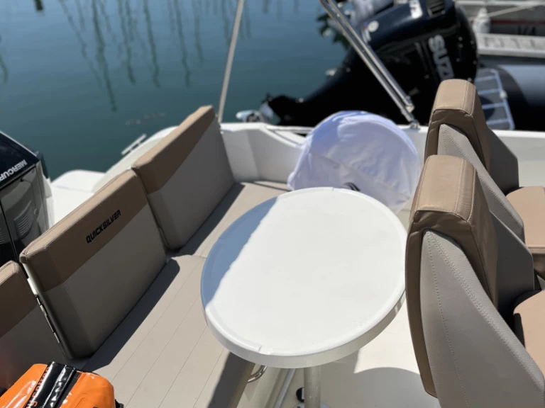 Quicksilver Activ 675 Open charter bareboat or captained in  Arzon