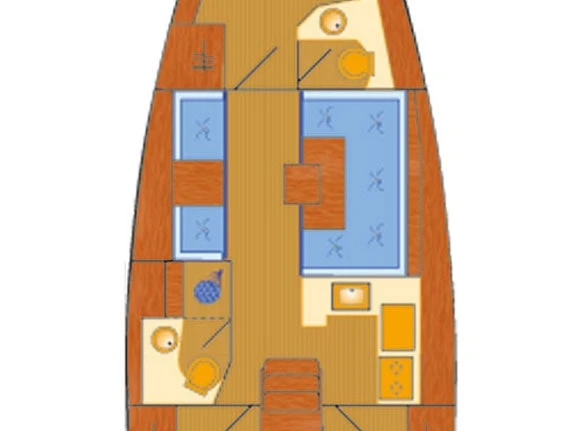 Sailboat rental in Punat - Jeanneau Sun Odyssey 419