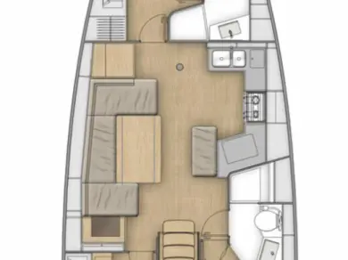 Yacht charter Pomer cheap Oceanis 40.1
