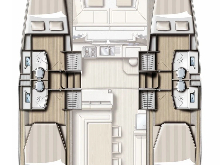 Bareboat Rental Catamaran Bali with a boat licence