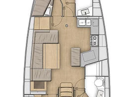 Yacht charter Lefkáda cheap Oceanis 40.1