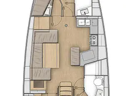 Yacht charter Lefkáda cheap Oceanis 40.1