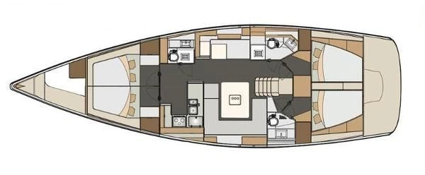 Elan Impression 50 charter bareboat or captained in  Fethiye