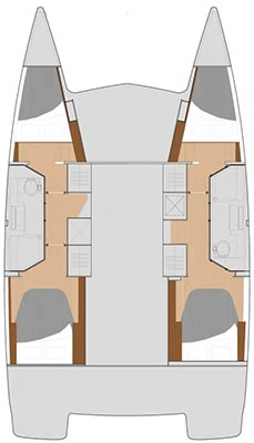 Catamaran rental in Bormes-les-Mimosas - Fountaine Pajot Lucia 40