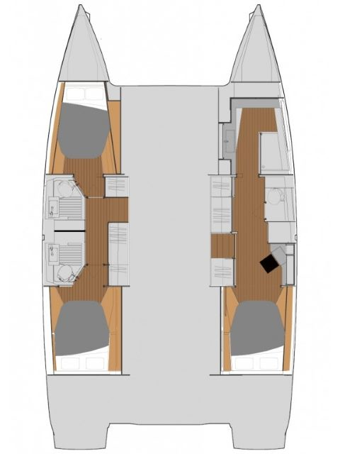 Catamaran rental with or without captain Fountaine Pajot Annapolis