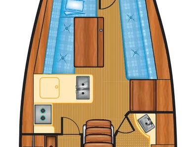 Sailboat rental in Flensburg - Bénéteau Oceanis 31