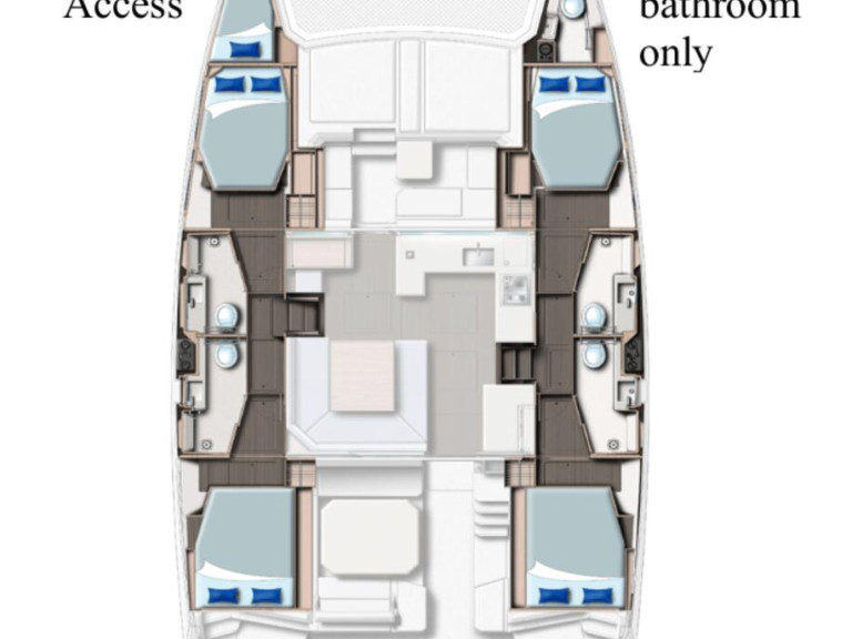 Rent a Leopard Catamarans / Robertson & Caine Leopard 45 Cannigione